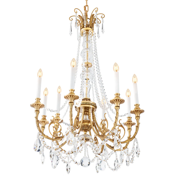 Duvaux chandelier by Eichholtz