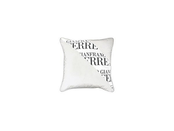 Gianfranco Ferré Home Strip White-large decorative pillow