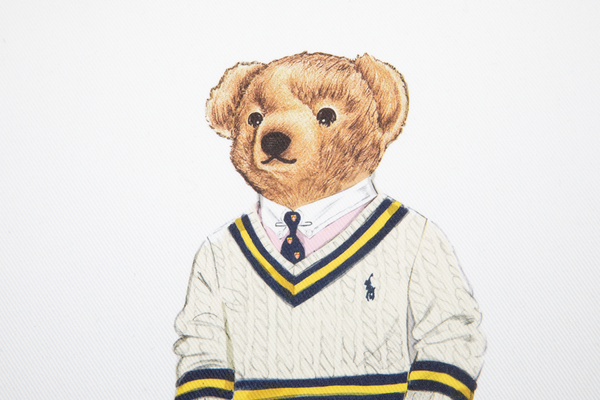 Poduszka bawełniana RL-67 Bear Ralph Lauren Home, z kolekcji Polo Bear