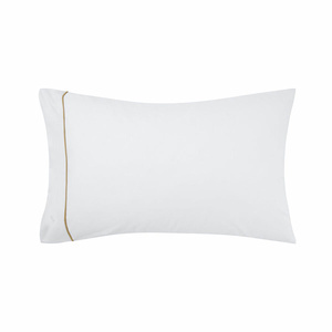 A set of two Ralph Lauren Home pillowcases, from the Westbank (Chamois) collection