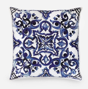 Poduszka płócienna Dolce&Gabbana, Blu Mediterraneo