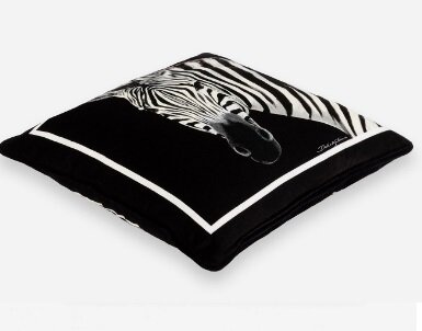 Dolce&Gabbana velvet cushion, DNA collection