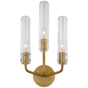 Aerin Casoria 14" Triple wall lamp by Visual Comfort