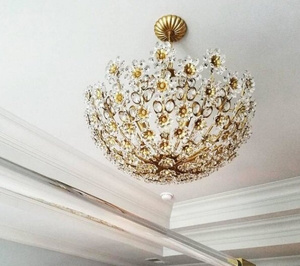 Aerin Claret Short chandelier by Visual Comfort 