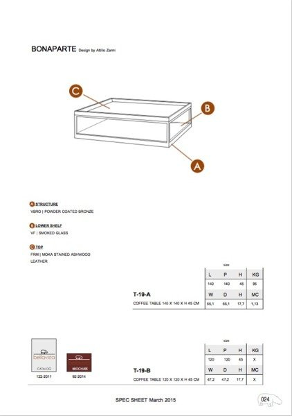 Stolik Bellavista Collection Bonaparte