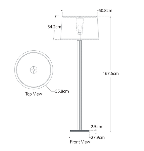 Riley floor lamp by Ralph Lauren Home
