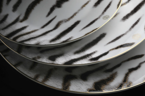 Roberto Cavalli Home's Tiger collection soup tureen