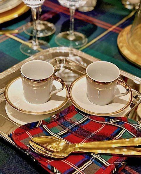 Zestaw filiżanek do espresso Ralph Lauren Home, z kolekcji Wilshire