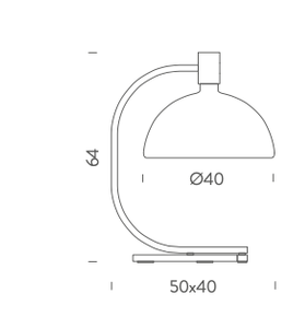 AS1C table lamp by Nemo Lighting