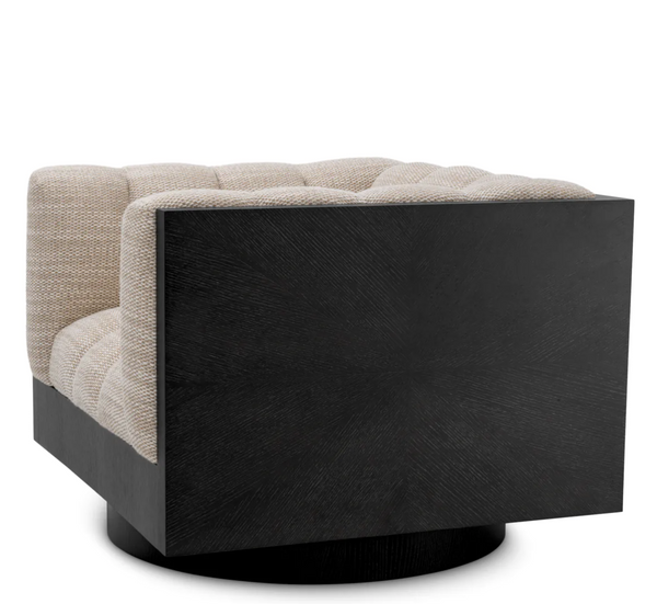 Davide swivel armchair by Eichholtz