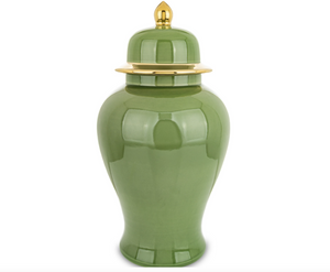 Waza ceramiczna Olive Gold Jar
