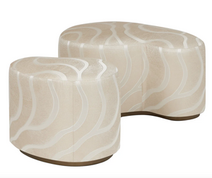 Armani Casa pouffe, Lawrence