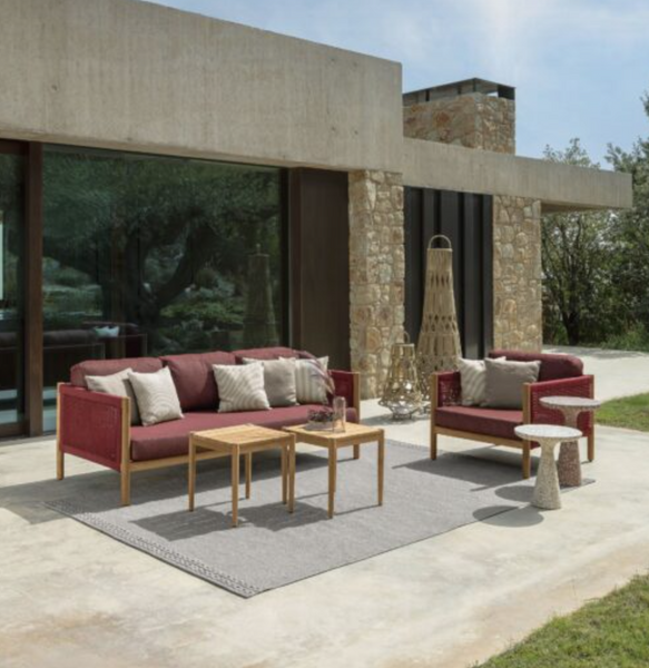 Jun three-seater sofa by Talenti