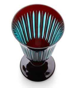 L'Objet Prism Wine Glasses - Bordeaux (Set of 4)
