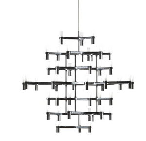 Crown Magnum chandelier by Nemo Lighting