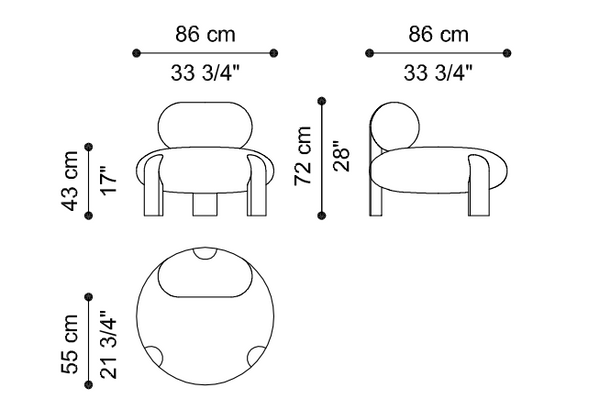 Toulou armchair by Roberto Cavalli Home Interiors