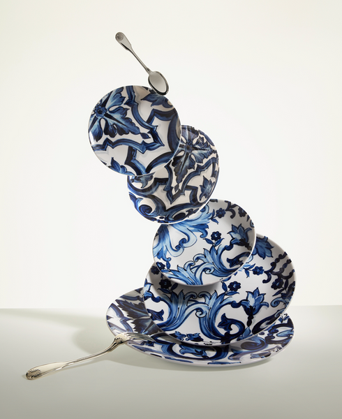 Filiżanka i spodek do cappuccino Dolce&Gabbana, Blu Mediterraneo