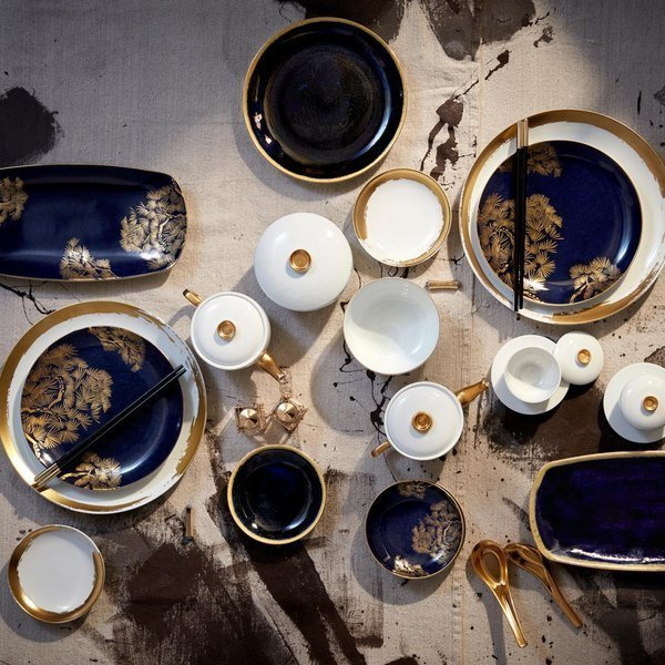 L'Objet dinner plate, from the Zen collection