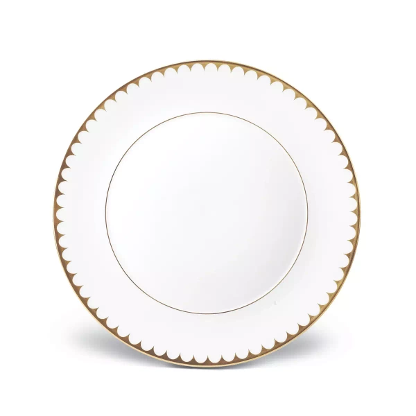 L'Objet dinner plate, from the Aegean Filet collection