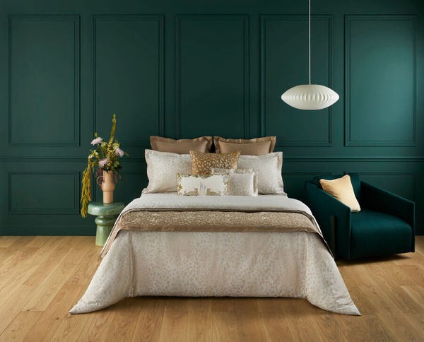 Yves Delorme decorative pillow, from the Tioman collection