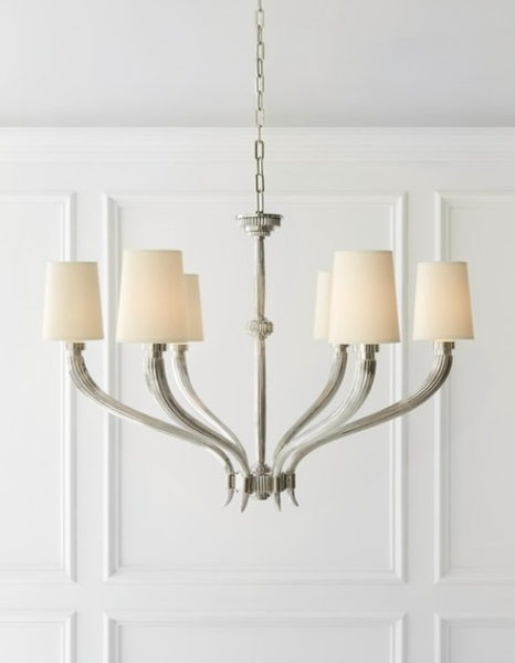 Ruhlmann Large chandelier by E.F. Chapman