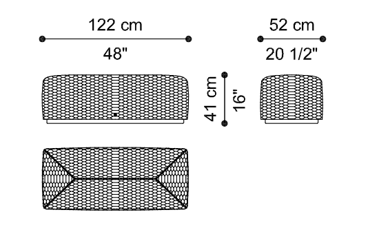 Puf Roberto Cavalli Home Interiors Hera