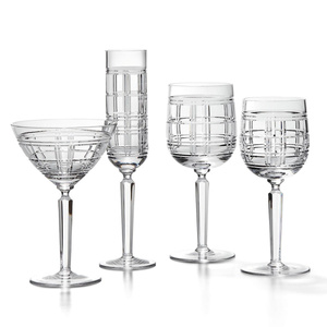Ralph Lauren Home crystal champagne glass, from the Hudson collection