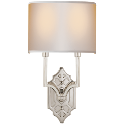 Thomas O'Brien Silhouette Fretwork wall lamp