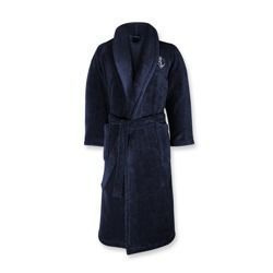Ralph Lauren Home bathrobe, from the Langdon collection (Navy )