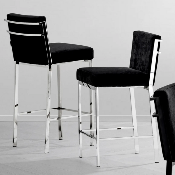 Krzesło barowe Scott firmy Eichholtz