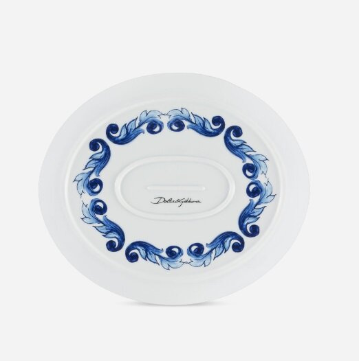 Dolce&Gabbana platter, Blu Mediterraneo
