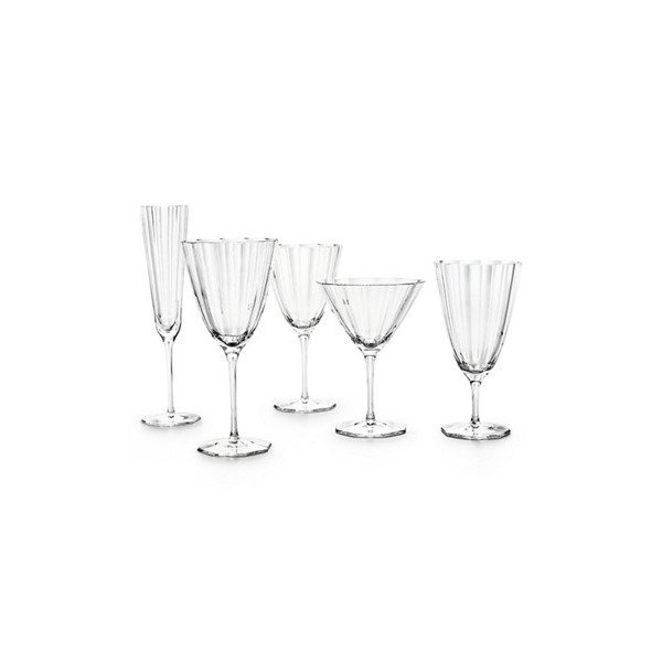 Ralph Lauren Home crystal wine glass, from the Isabel collection