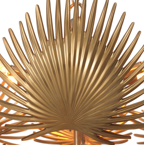 Foliage chandelier by Eichholtz