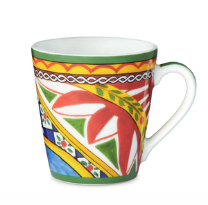 Dolce&Gabbana porcelain mug, Carretto Siciliano 