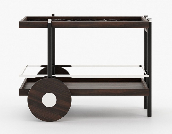 Laskas Pitt bar cart