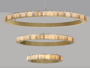 Avalon Triple chandelier by CTO Lighting