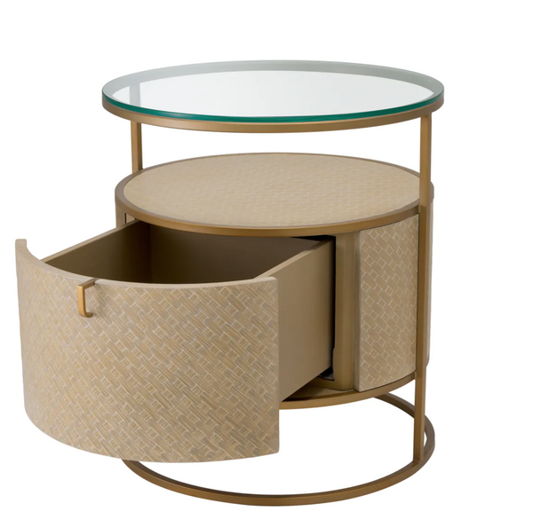 Napa Valley bedside table by Eichholtz