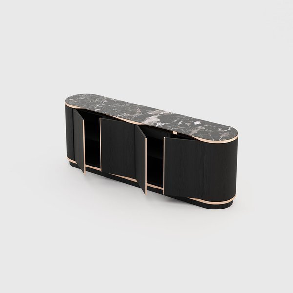 Laskasas Brown chest of drawers