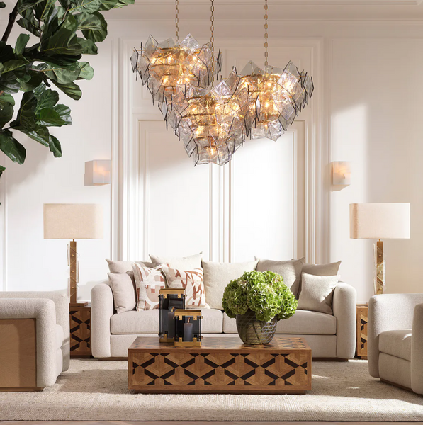 Fabiano alabaster wall lamp by Eichholtz