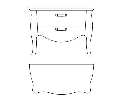 Komoda Matthew marki Gianfranco Ferre Home