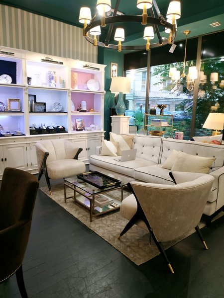 Clark two-seater sofa by Gianfranco Ferré Home