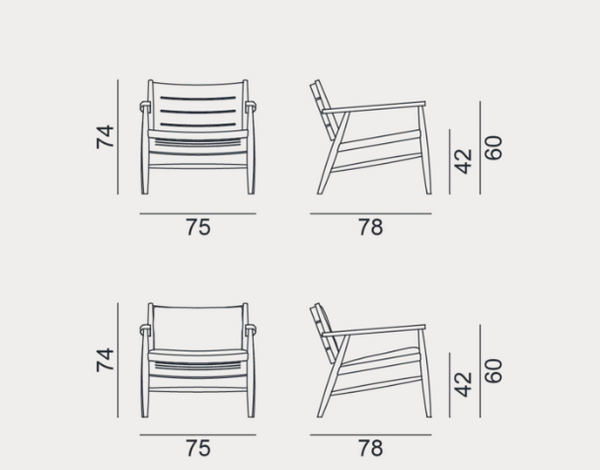 Eidos 26 armchair by Gervasoni 1882