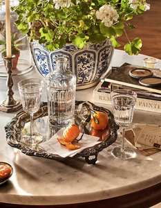 Ralph Lauren Home crystal red wine glass, from the Coraline collection