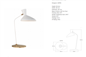 Lampa stołowa Aerin Austen  