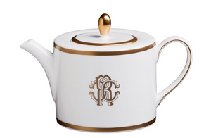 Roberto Cavalli Home coffee/tea teapot, from the Silk Gold collection