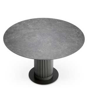 Volterra Round Garden Table by Eichholtz