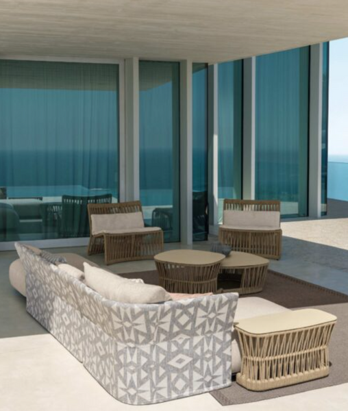 Cliff Dèco Medium coffee table by Talenti