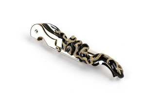 Roberto Cavalli Home Snake Wine Corkscrew (Black)