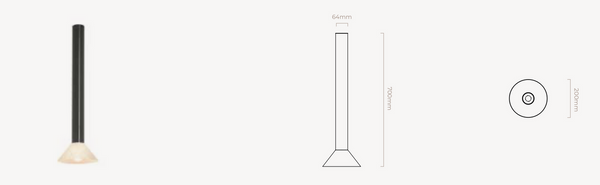 Torres Short pendant lamp by CTO Lighting