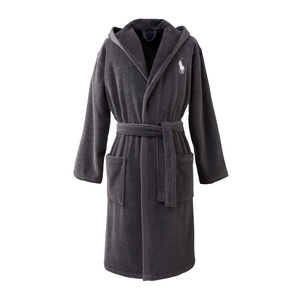 Ralph Lauren Home bathrobe, from the Player collection (Charcoal)